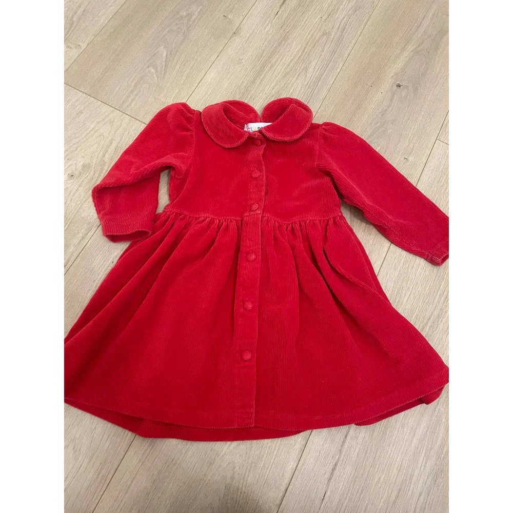 🎀📩2 for $10🎀Class Club Baby Girl Vintage Velvet Dress Size 18m
